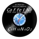 Relógio De Parede Disco Vinil Profissões - Tabela Periódica - VPR-026