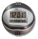 Relógio De Parede E Mesa Digital YN Clock Redondo Cor Da Luz:Cinza