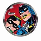 Relógio de Parede em Metal Dc Comics Batman e Robin