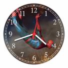 Relógio De Parede Filme Séries Homem-Aranha Spider-Man Cinema Quartz Tamanho 40 Cm RC050 Relógio De Parede Filme Séries Homem-Aranha Spider-Man Cinema Quartz Tamanho 40 Cm RC050