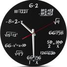 Relógio de parede: fórmulas e equações matemáticas criativas de 30 cm Relógio de parede: fórmulas e equações matemáticas criativas de 30 cm