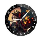 Relógio de parede Genshins Hutao Anime 30cm Silent Non-Ticking Relógio de parede Genshins Hutao Anime 30cm Silent Non-Ticking