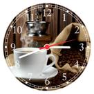 Relógio De Parede Gourmet Café Padarias Lanchonetes Salas Quartos Quartz Tamanho 40 Cm RC000