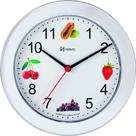 Relógio de Parede - Herweg - Frutas - 21cm - Branco-66007021