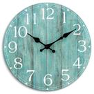Relógio de parede HYLANDA 25 cm Teal Silent Non-Ticking Kitchen Decor