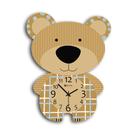 Relógio de Parede Infantil Urso - Zapala Decor