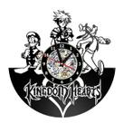 Relógio de parede Kingdom Heart Sora Vinyl Record 30cm