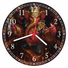 Relógio De Parede Lord Ganesha Elefante Hindu Lojas Salas Quartos Quartz Tamanho 40 Cm RC001