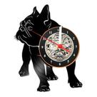 Relógio De Parede Lp Buldogue Cachorro Dog Decoração Pet Relógio De Parede Lp Buldogue Cachorro Dog Decoração Pet