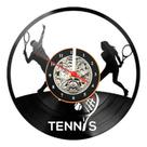 Relógio De Parede Lp Jogo Tennis Esporte Decoração Tênis