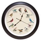 Relógio de parede Mark Feldstein Original Singing Bird 33cm preto
