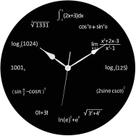 Relógio de parede Mathematical Formula Non-Ticking Silent 30cm Relógio de parede Mathematical Formula Non-Ticking Silent 30cm
