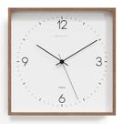 Relógio de parede mooas Wooden Frame Flatwood 30cm marrom escuro Relógio de parede mooas Wooden Frame Flatwood 30cm marrom escuro