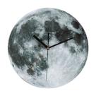 Relógio de parede Moon Silent Nonticking 30x30cm acrílico