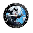 Relógio de parede Moons Knights Anime Silent Non Ticking 30cm