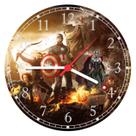 Relógio De Parede Os Vingadores Avengers Super Heróis Decorações Relógio De Parede Os Vingadores Avengers Super Heróis Decorações