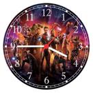 Relógio De Parede Os Vingadores Avengers Super Heróis Relógio De Parede Os Vingadores Avengers Super Heróis