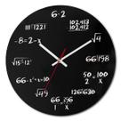 Relógio de parede Personality Mathematical Silent Nonticking 29,8 cm Relógio de parede Personality Mathematical Silent Nonticking 29,8 cm