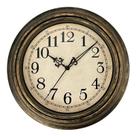 Relógio de parede Plumeet Small Retro 25 cm Non-Ticking Classic