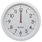 Relógio de Parede Redondo Branco 27cm - Herweg