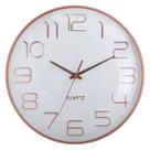 Relógio de Parede Redondo Decorativo 30cm Ponteiro Silencioso Quartz Decoração de Cozinha Sala Casa Escritório