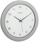 Relógio de Parede Seiko - 12" Metal Escovado, Movimento Silencioso, Acabamento Prata Relógio de Parede Seiko - 12" Metal Escovado, Movimento Silencioso, Acabamento Prata