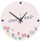 Relógio de Parede Tanto Faz Que Horas São