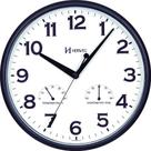 Relógio de Parede Temperatura e Umidade 660072 - Herweg