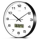 Relógio de parede TIMESS, mostrador grande de 14 polegadas, silencioso e sem tique-taque