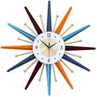 Relógio de parede Vctrqov Large 70cm Starburst Mid-Century Modern