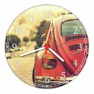 Relógio De Parede Vintage Carro Fusca Retrô Decoração