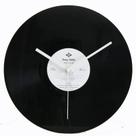 Relógio de parede vintage com design de disco de vinil 30x30cm em metal Relógio de parede vintage com design de disco de vinil 30x30cm em metal