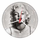 Relógio De Parede Vintage Marilyn Monroe Modelo Salas Quartos Quartz Tamanho 40 Cm RC001