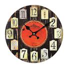 Relógio de parede Vintage Royal Collection 30cm MDF Silent Movement