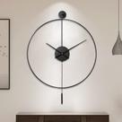 Relógio de parede YISITEONE clássico grande decorativo com pêndulo