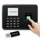 Relógio De Ponto Biométrico Digital Senha Control Id Eletrônico Com Pendrive
