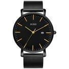 Relógio de pulso BUREI Fashion Minimalist Analog Date Men Gold Relógio de pulso BUREI Fashion Minimalist Analog Date Men Gold