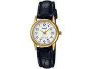 Relógio de Pulso Casio Collection Feminino Classico Pequeno Dourado Analógico Casual LTP-V002GL