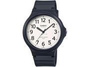 Relógio de Pulso Casio Vintage Unissex Masculino Feminino Classico Analógico Preto Prova Dágua MW-240-7BVDF