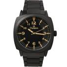 Relogio De Pulso Champion Analógico preto com caixa preta Masculino Aço Preto modelo Ch30297d
