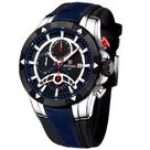 Relógio de pulso de quartzo pulseira de silicone luminoso Impermeavel
