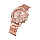 Relógio De Pulso Feminino Com Pulseira De Strass E Mostrador Árabe, Relógio Analógico De Quartzo