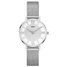Relógio de Pulso Feminino DOM Elegante Ultra Fino Malha de Aço Casual À Prova D'Água