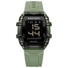 Relógio de Pulso Feminino Esportivo Fashion LCD Digital Pulseira de Silicone Impermeavel