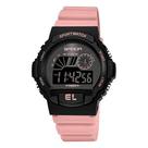 Relógio de Pulso Feminino Sanda Esportivos Modernos Multifuncionais Visor Led Relogio para uso ao Ar livre 6004