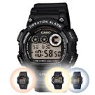 Relógio de Pulso Masculino Casio Digital Alarme Vibratório 10 Anos de Bateria Prova Dágua W-735