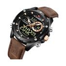 Relógio De Pulso Masculino De Luxo Esportivo Cronógrafo Quartz NAVIFORCE À Prova d'Água Com Pulseira