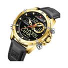 Relógio De Pulso Masculino De Luxo Esportivo Cronógrafo Quartz NAVIFORCE À Prova d'Água Com Pulseira Relógio De Pulso Masculino De Luxo Esportivo Cronógrafo Quartz NAVIFORCE À Prova d'Água Com Pulseira