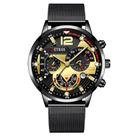 Relógio de Pulso Masculino Pulseira Aço Inox DEYROS Relógio de Pulso Masculino Pulseira Aço Inox DEYROS