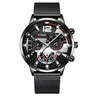Relógio de Pulso Masculino Pulseira Aço Inox DEYROS